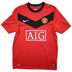 2009-10 MANCHESTER UNITED *CARRICK* SHIRT M