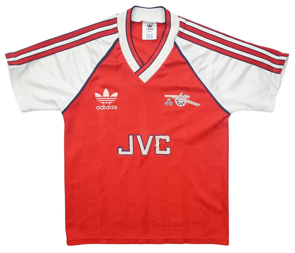 1988-90 ARSENAL LONDON SHIRT S. BOYS