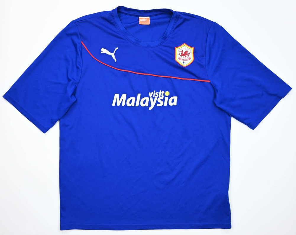 2013-14 CARDIFF CITY FC SHIRT XXL