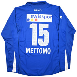 2006-07 FC LUZERN *METTOMO* MATCH ISSUE LONGSLEEVE XL