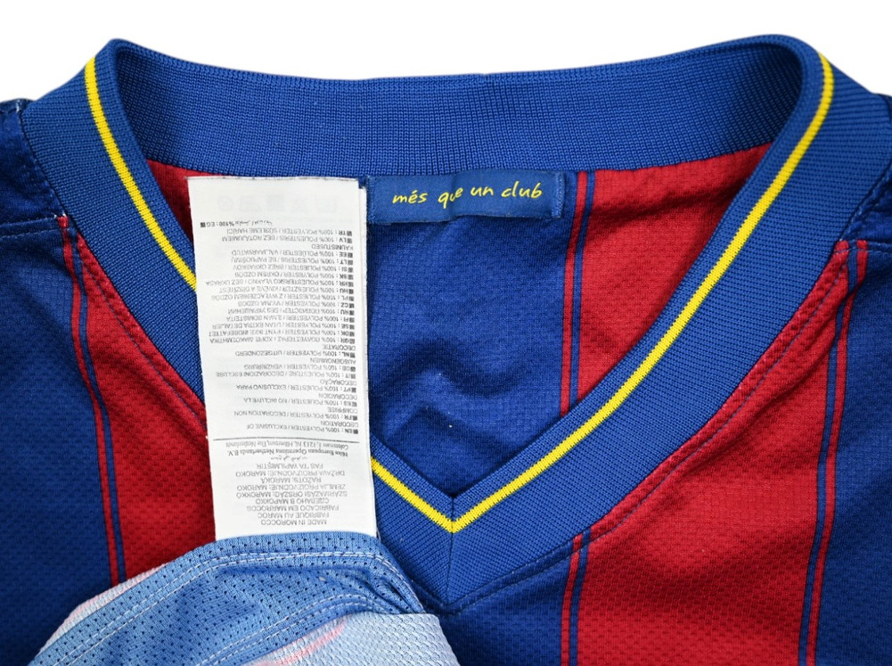 2009-10 FC BARCELONA *IBRAHIMOVIC* SHIRT L