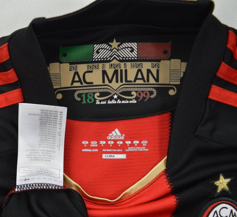 2010-11 AC MILAN SHIRT S