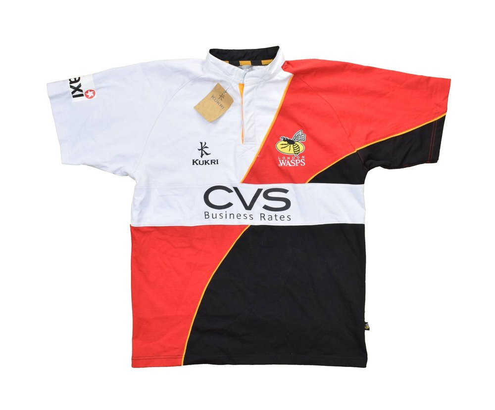 LONDON WASPS KUKRI RUGBY SHIRT XL