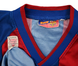 2002-03 BARCELONA *SAVIOLA* SHIRT XL. BOYS