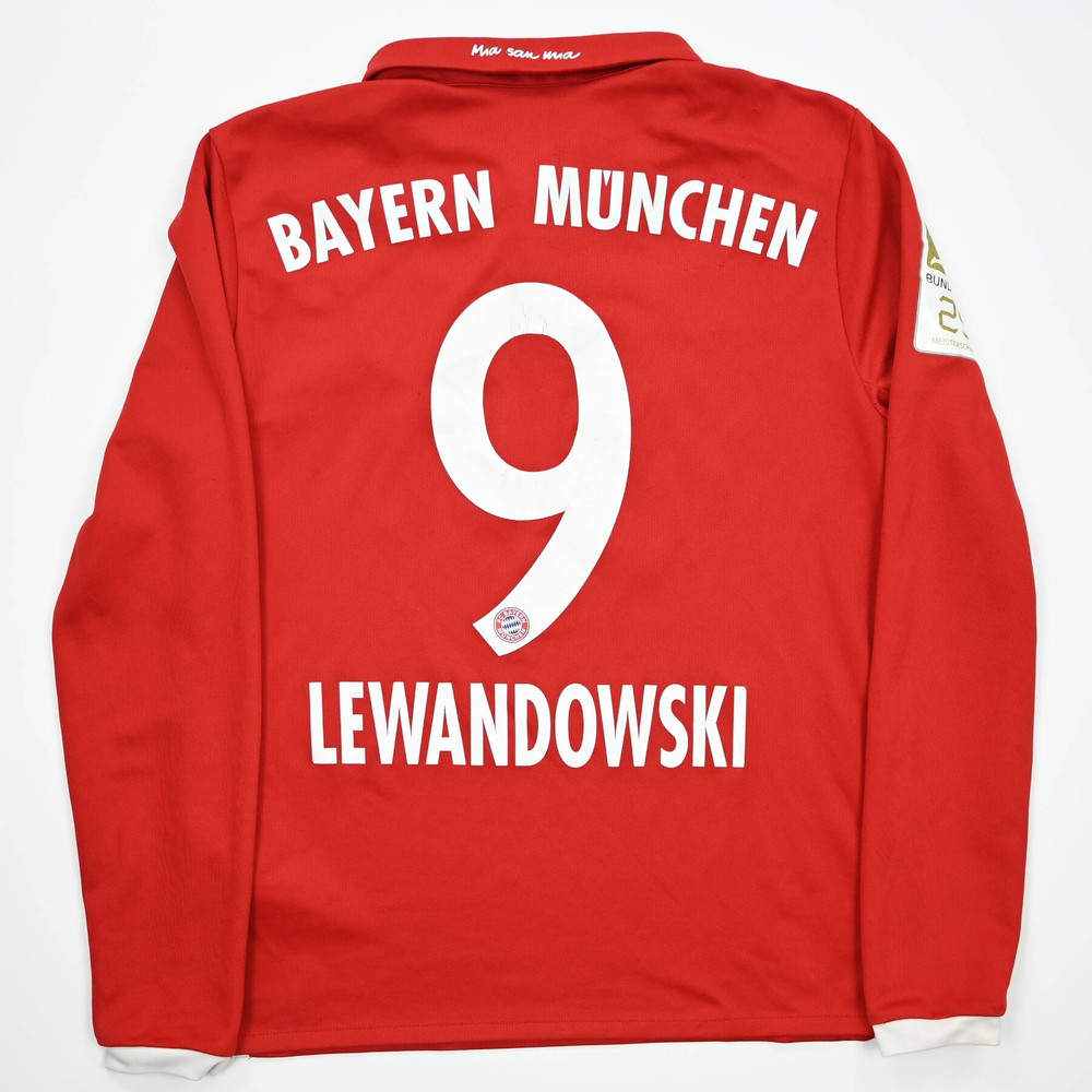 2016-17 BAYERN MUNCHEN *LEWANDOWSKI* LONGSLEEVE L. BOYS