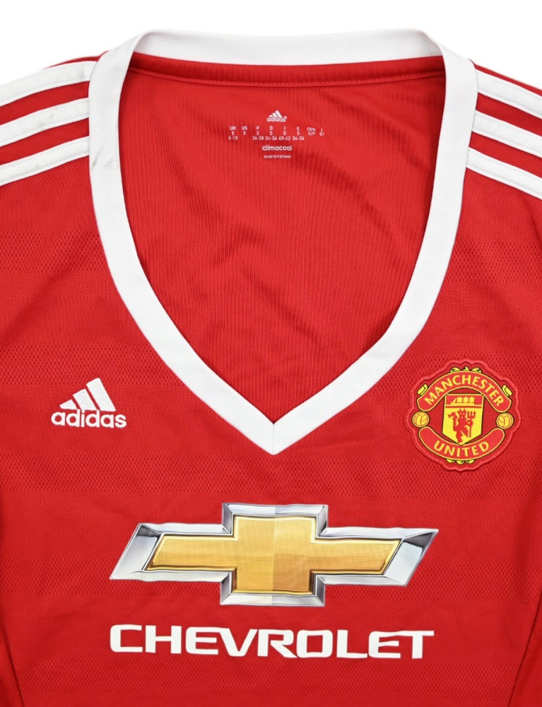 2015-16 MANCHESTER UNITED WOMENS SHIRT S WOMENS