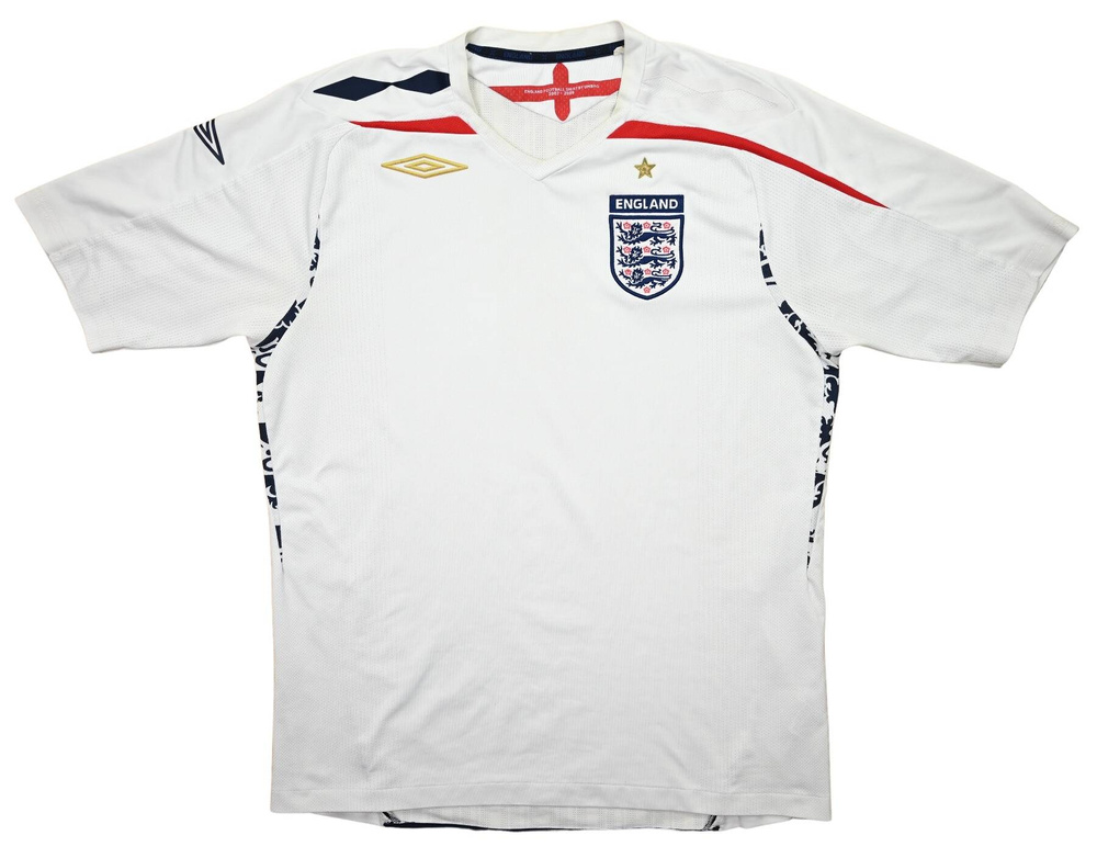 2007-09 ENGLAND SHIRT L