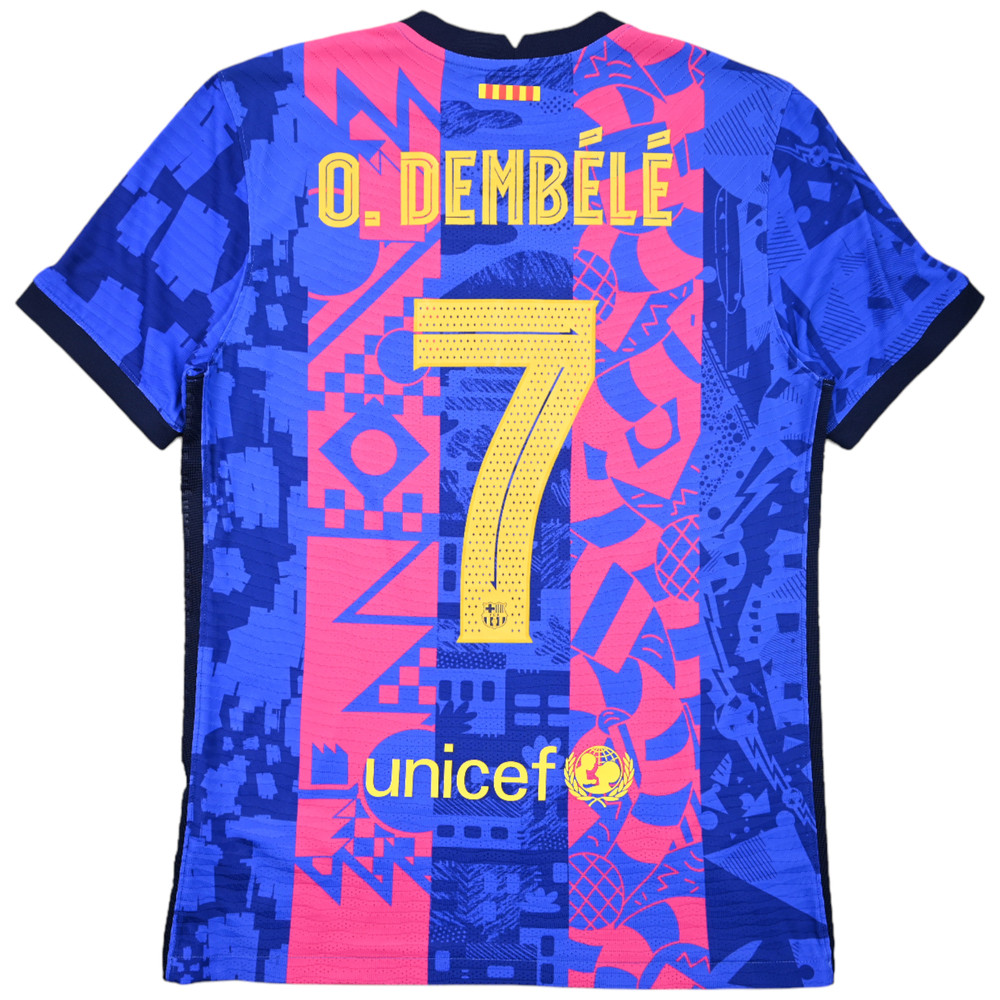 2021-22 FC BARCELONA *O. DEMBELE* KOSZULKA M