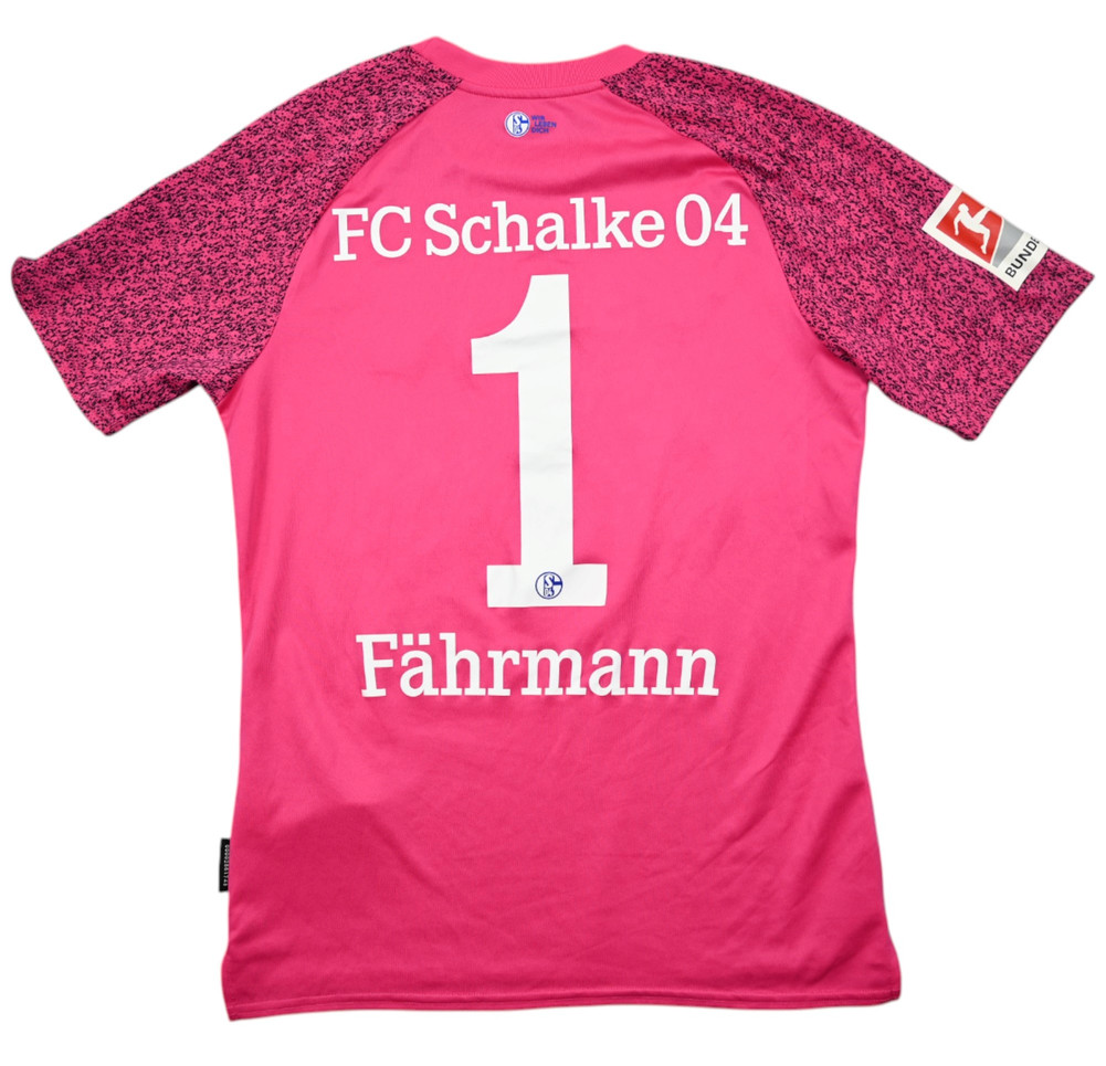 2021-22 SCHALKE *FAHRMANN* GOALKEEPER SHIRT S