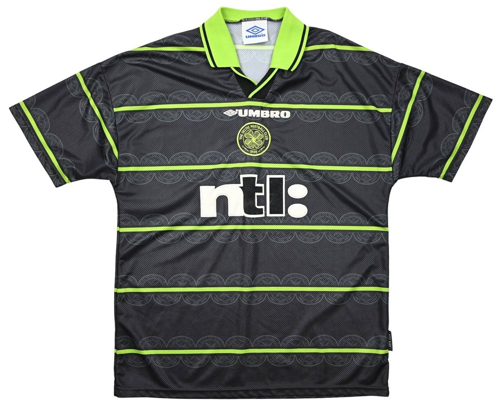 1999-00 CELTIC GLASGOW SHIRT L