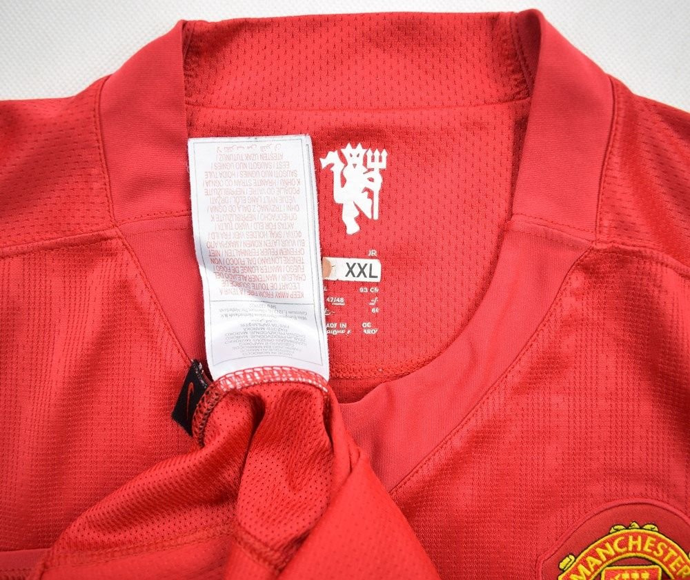 2007-09 MANCHESTER UNITED SOLSKJAER XXL