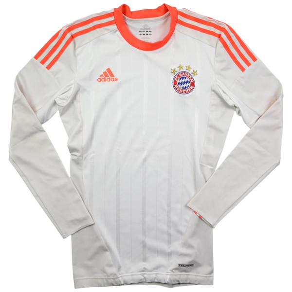 2012-13 BAYERN MUNCHEN TECHFIT PLAYER ISSUE LONGSLEEVE SHIRT L