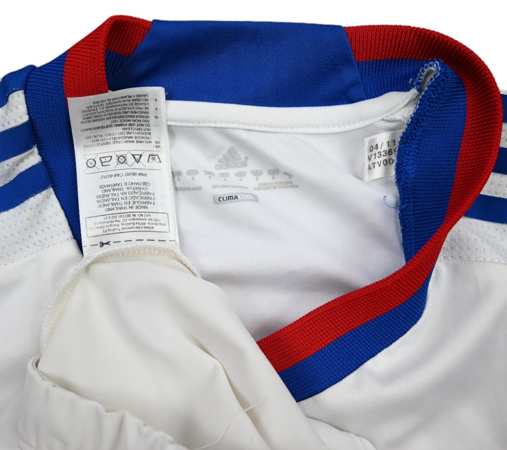 2011-12 OLYMPIQUE LYON TECHFIT PLAYER ISSUE SHIRT S