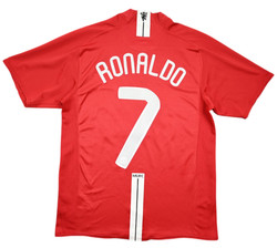 2007-09 MANCHESTER UNITED *RONALDO* KOSZULKA M