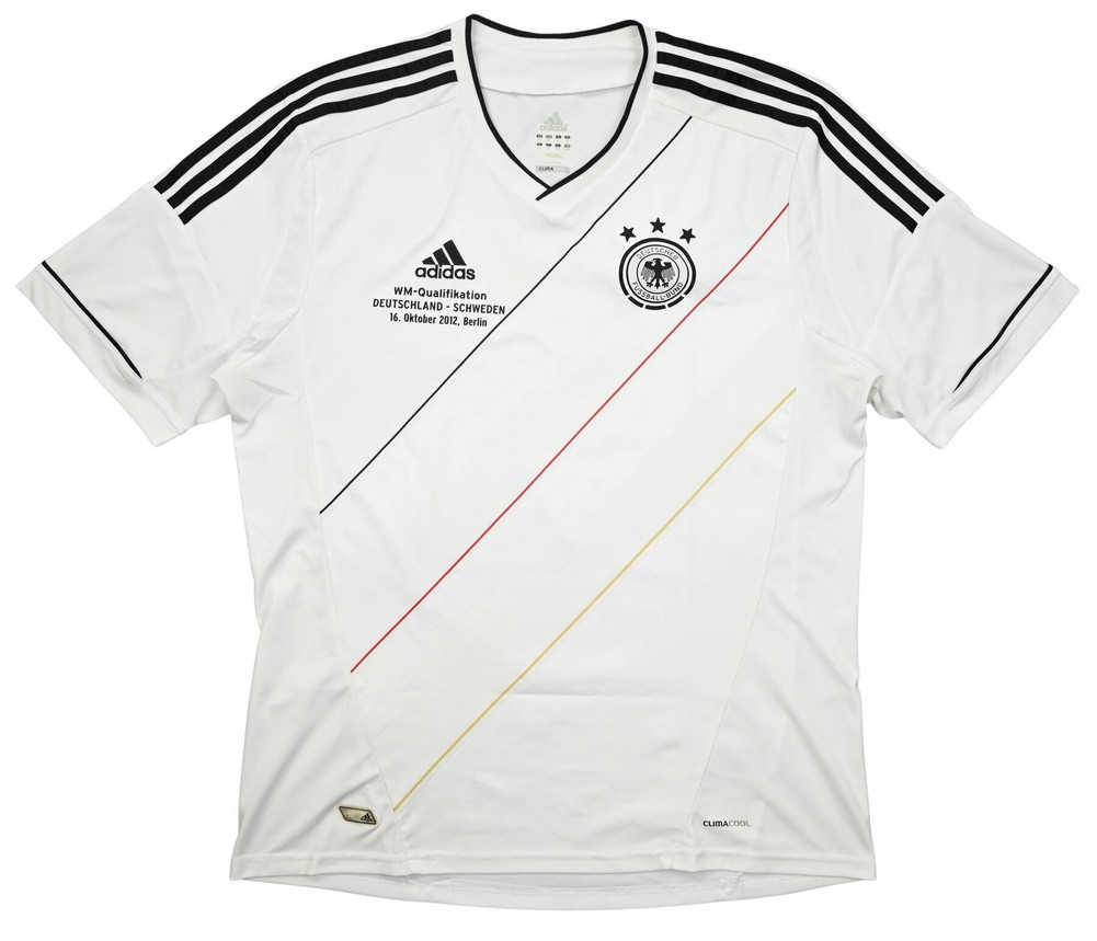 2012-13 GERMANY MATCH ISSUE VS SWEDEN KOSZULKA XL
