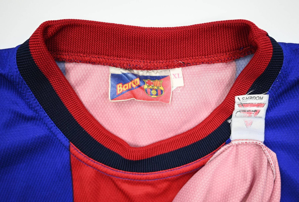 1998-00 FC BARCELONA *RIVALDO* KOSZULKA XL
