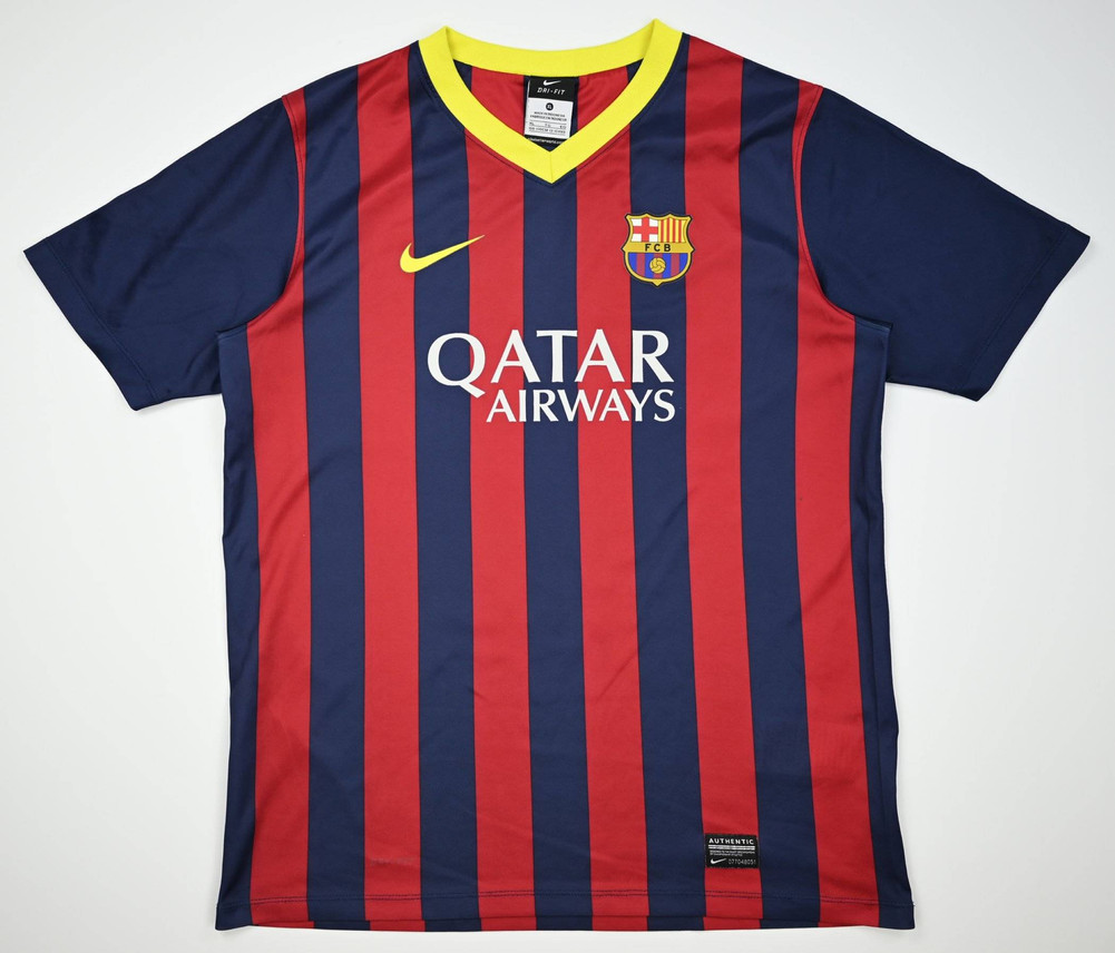 2013-14 FC BARCELONA BASIC KOSZULKA XL. BOYS