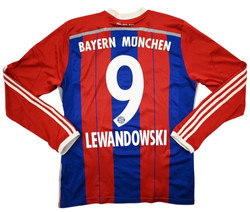 2014-15 BAYERN MUNCHEN *LEWANDOWSKI* LONGSLEEVE SHIRT M