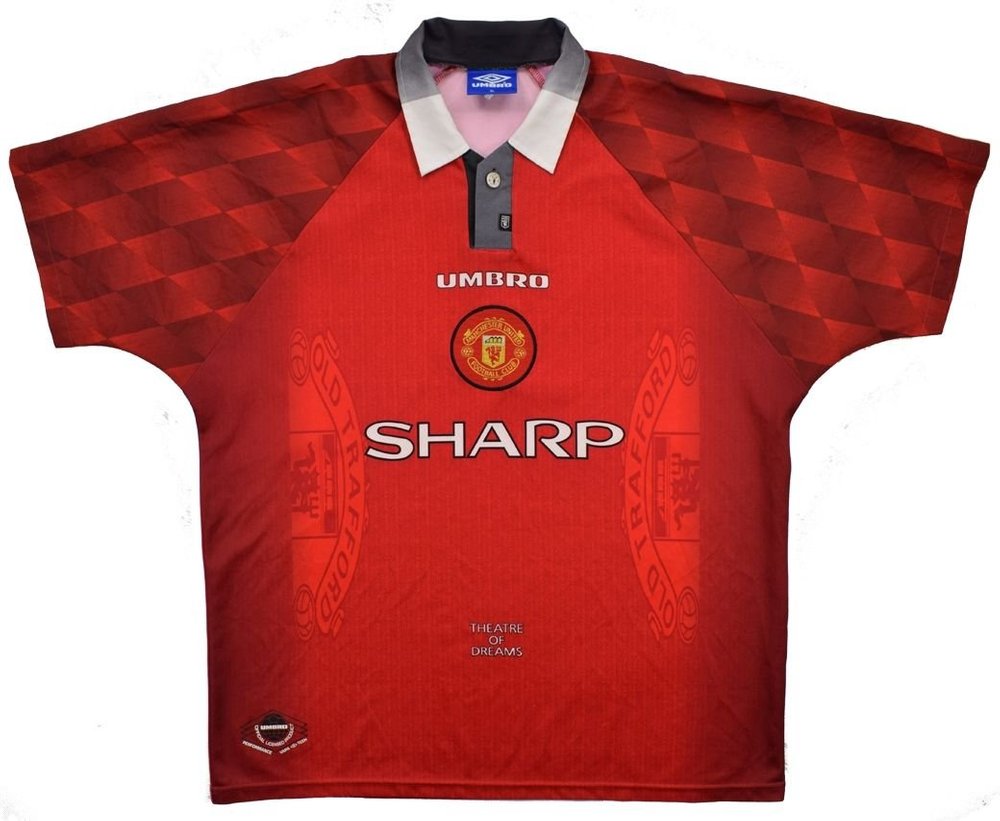 1996-97 MANCHESTER UNITED SHIRT XL