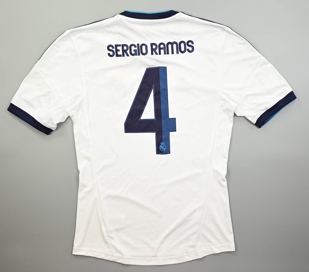 2012-13 REAL MADRID *SERGIO RAMOS* SHIRT S
