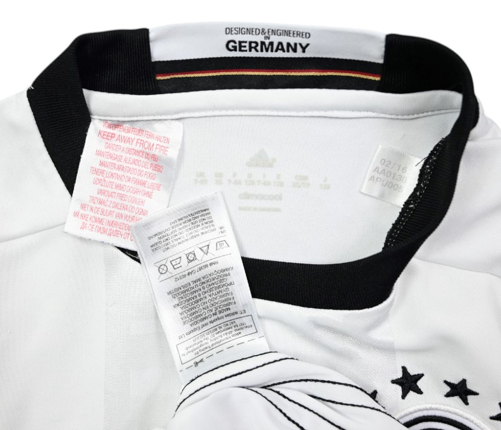 2015-16 GERMANY SHIRT XS. BOYS