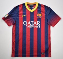 2013-14 FC BARCELONA SHIRT M