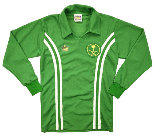 1978-80 SAUDI ARABIA LONGSLEEVE S #21 Match Issue