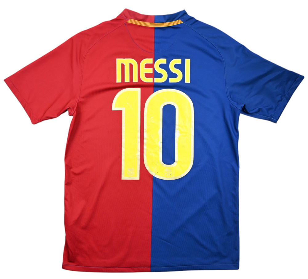 2008-09 BARCELONA *MESSI* SHIRT XL. BOYS