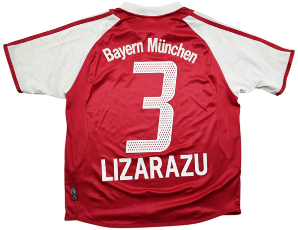 2004-05 BAYERN MUNCHEN *LIZARAZU* SHIRT L. BOYS 