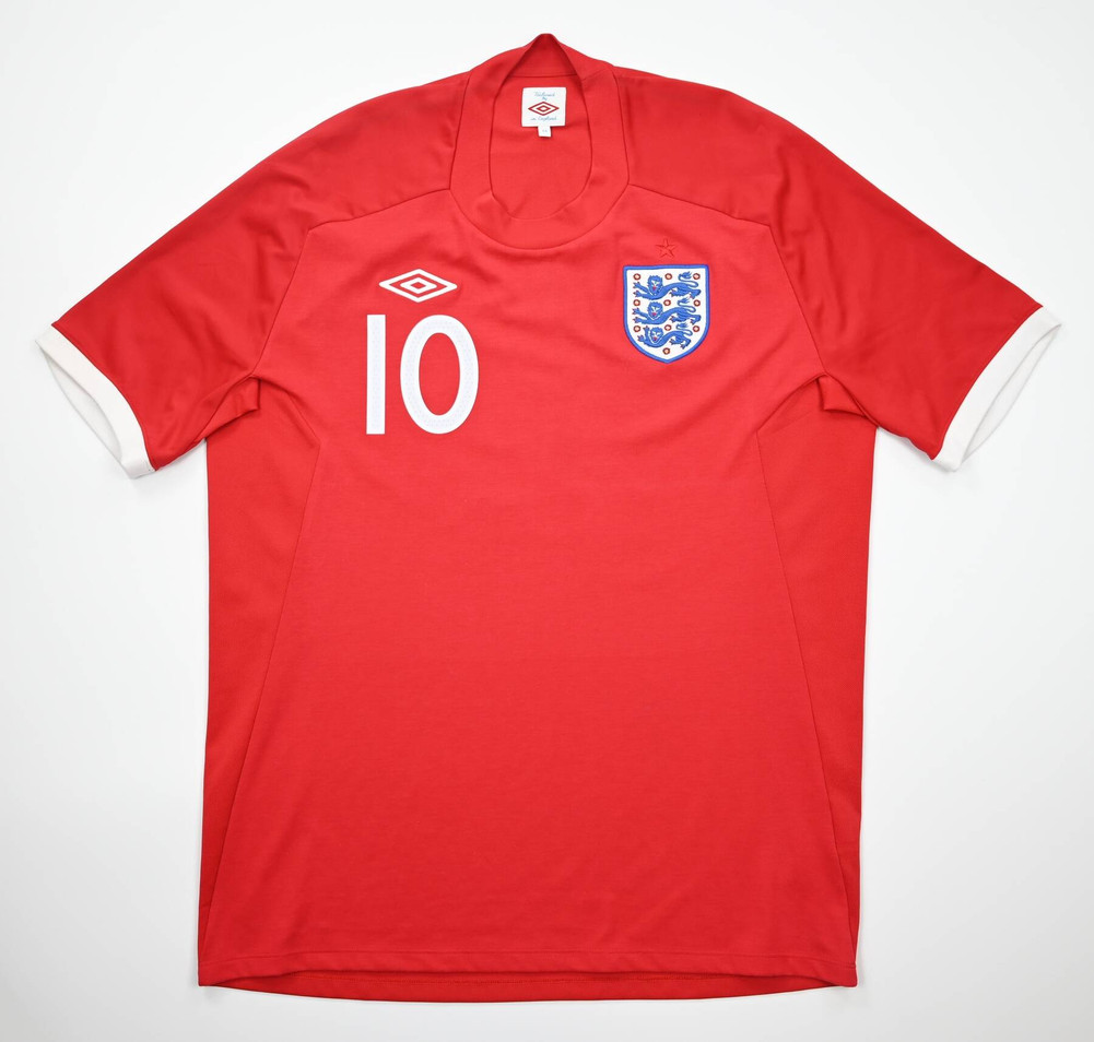 2010-11 ENGLAND *ROONEY* SHIRT L