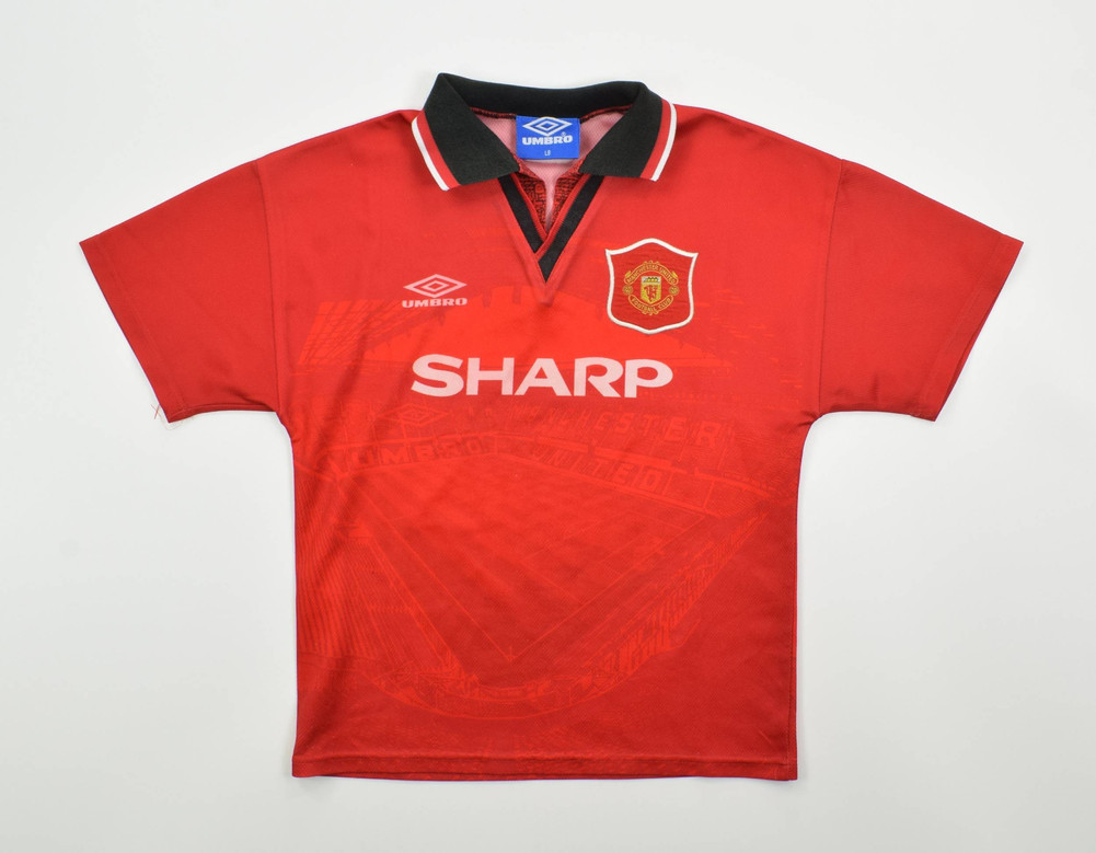 1994-96 MANCHESTER UNITED KOSZULKA L. BOYS