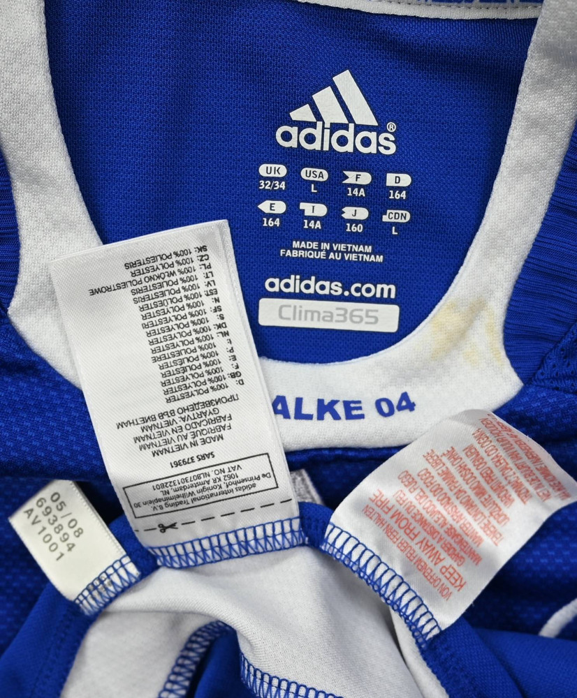 2008-10 FC SCHALKE 04 SHIRT L. BOYS 