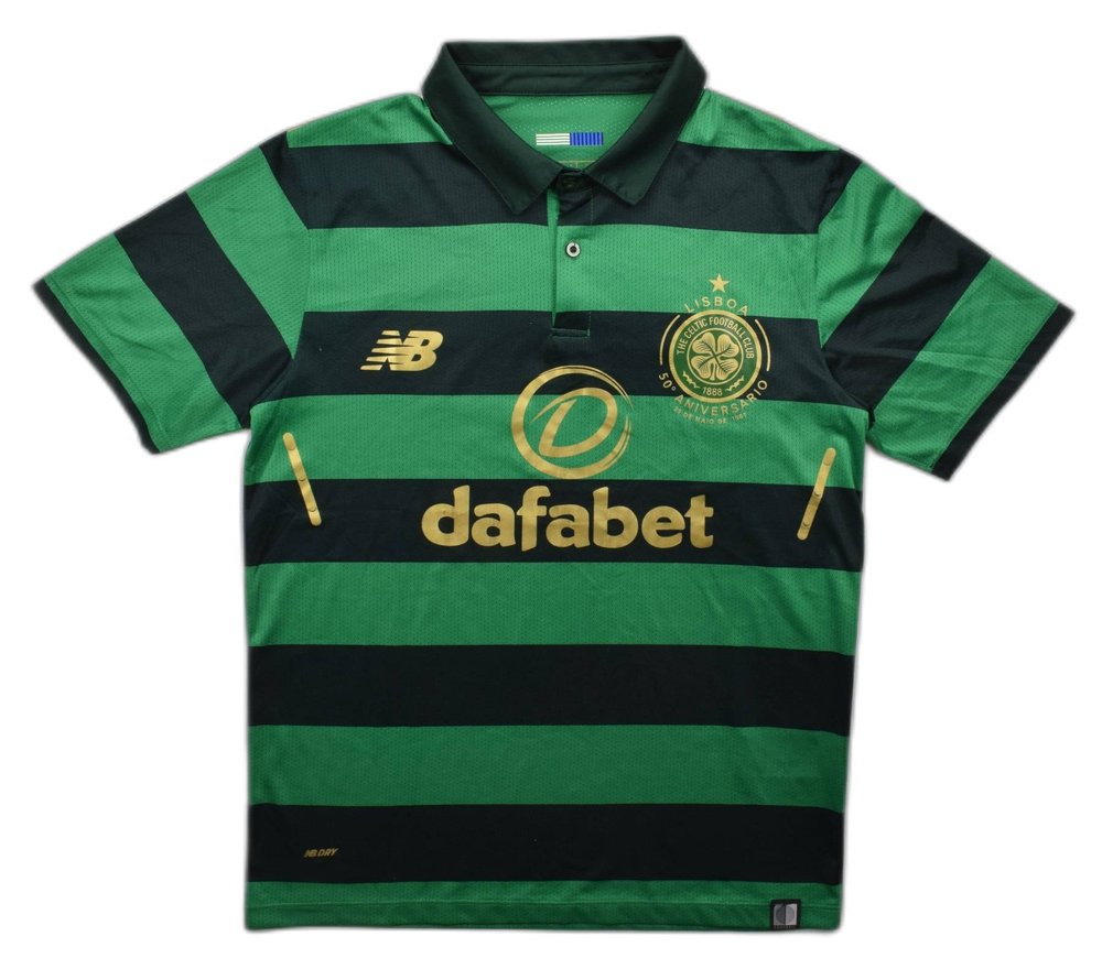 2017-18 CELTIC GLASGOW SHIRT M