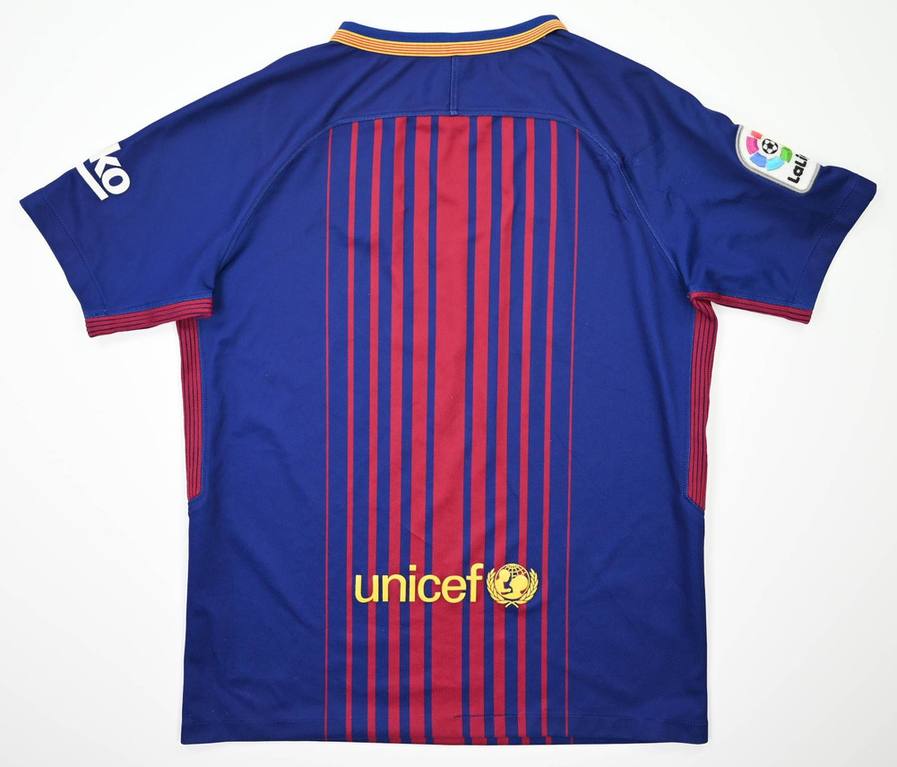 2017-18 FC BARCELONA SHIRT S