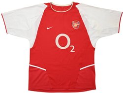 2002-04 ARSENAL LONDON SHIRT XL