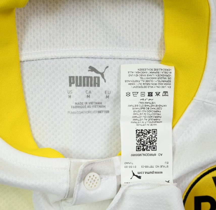 2020-21 BORUSSIA DORTMUND SHIRT M