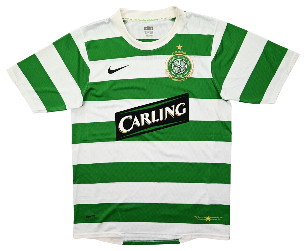 2007-08 CELTIC GLASGOW SHIRT S