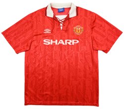 1992-94 MANCHESTER UNITED SHIRT XL