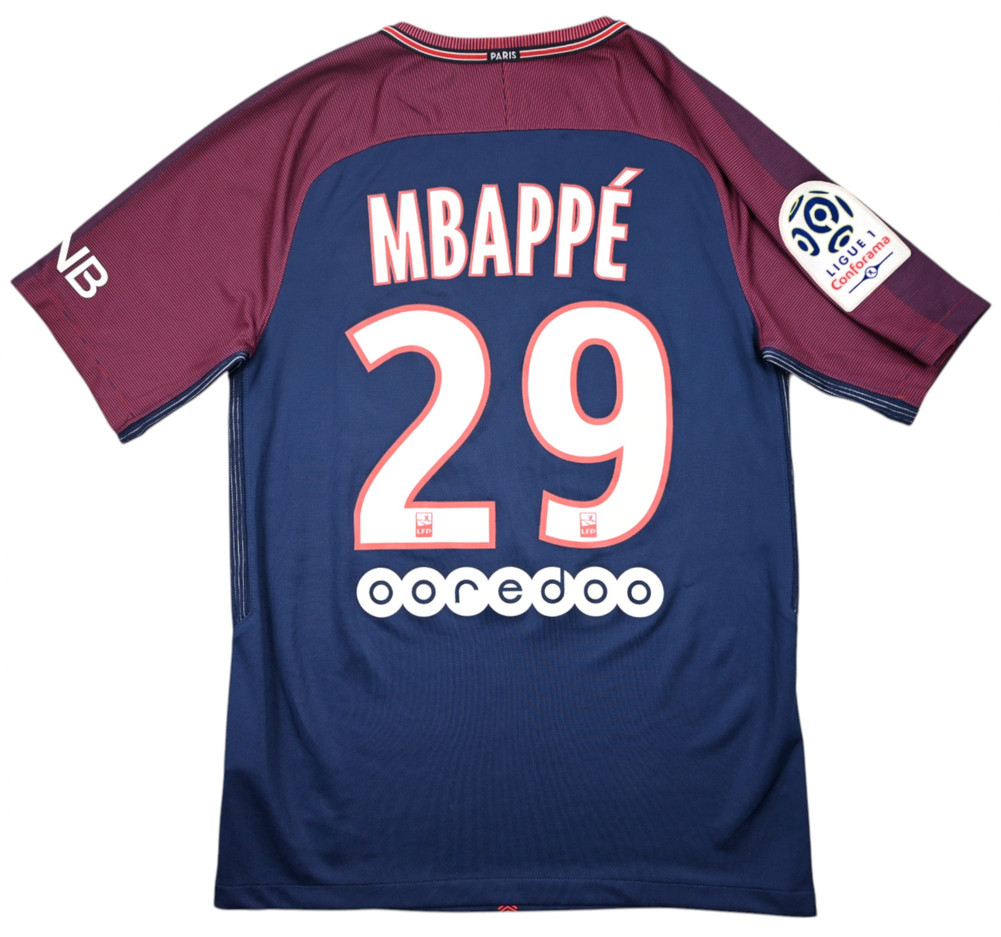 2017-18 PARIS SAINT-GERMAIN *MBAPPE* SHIRT S