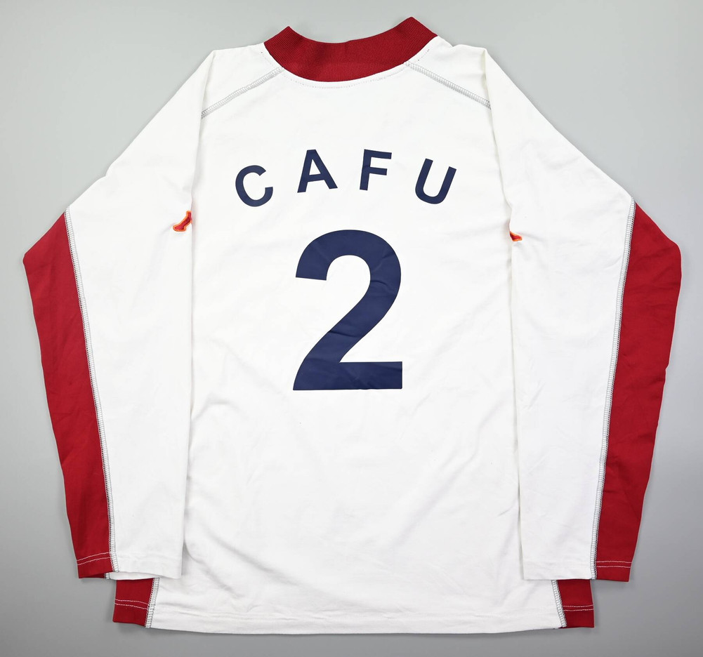 2001-02 AS ROMA *CAFU* LONGSLEEVE S