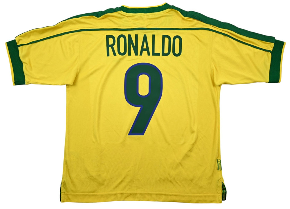 1998-00 BRAZIL *RONALDO* SHIRT M