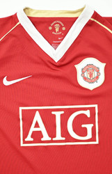2006-07 MANCHESTER UNITED KOSZULKA L. BOYS