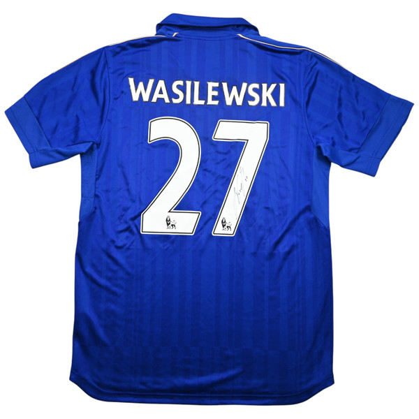 2016-17 LEICESTER CITY *WASILEWSKI* SHIRT L