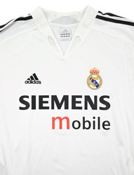 2004-05 REAL MADRID *RONALDO* SHIRT L