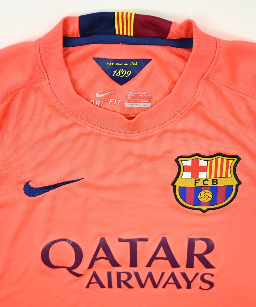 2014-15 FC BARCELONA *MESSI* SHIRT S