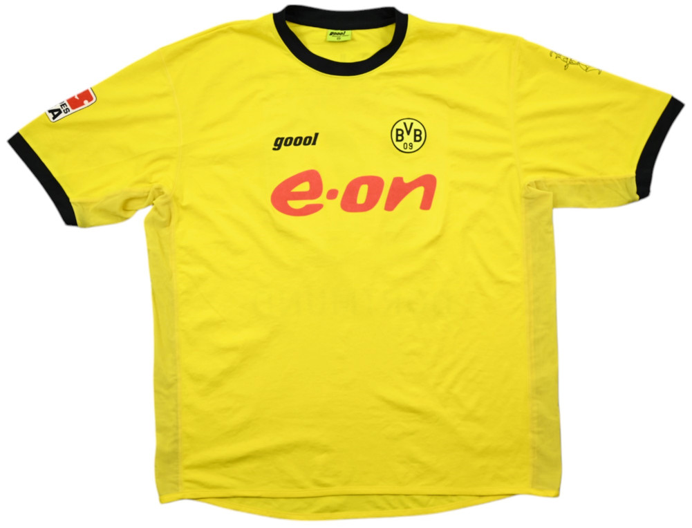 2003-04 BORUSSIA DORTMUND *ROSICKY* SHIRT XXL