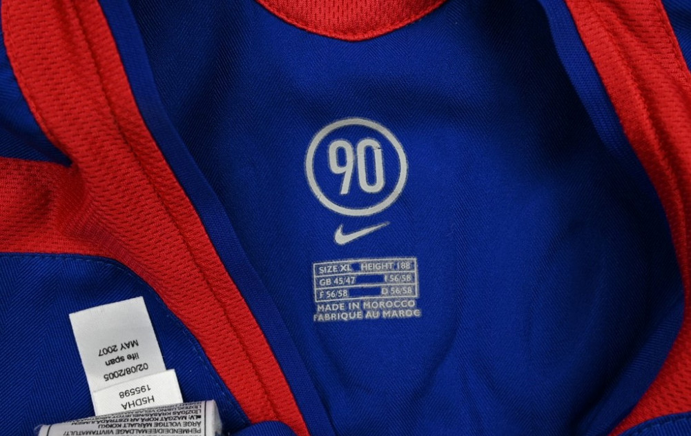 2005-06 MANCHESTER UNITED *ROONEY* LONGSLEEVE XL