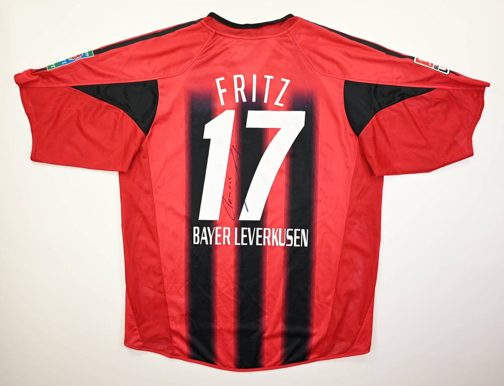 2004-06 BAYER LEVERKUSEN *FRITZ* KOSZULKA L