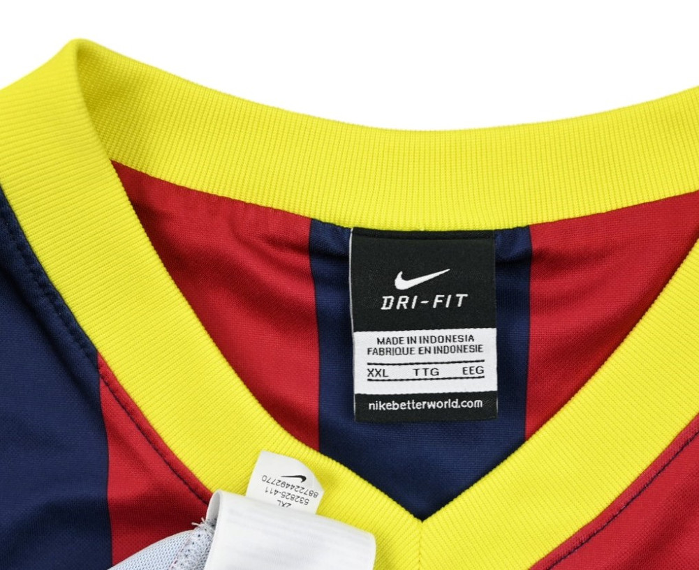 2013-14 FC BARCELONA *MESSI* BASIC SHIRT XXL