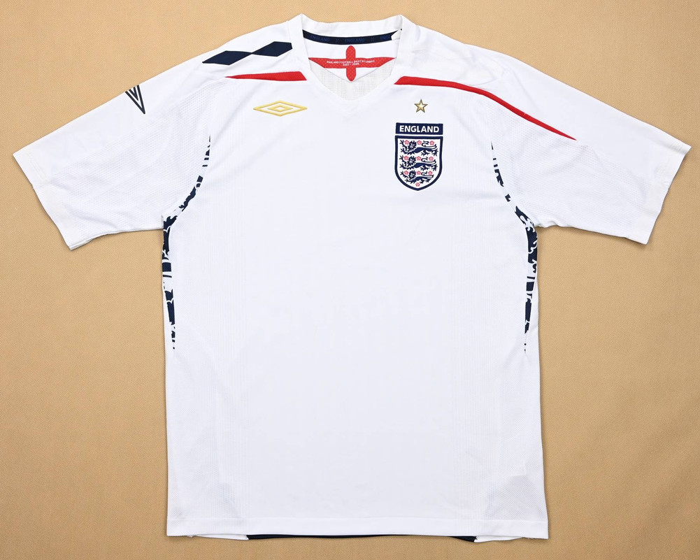 2007-09 ENGLAND SHIRT L
